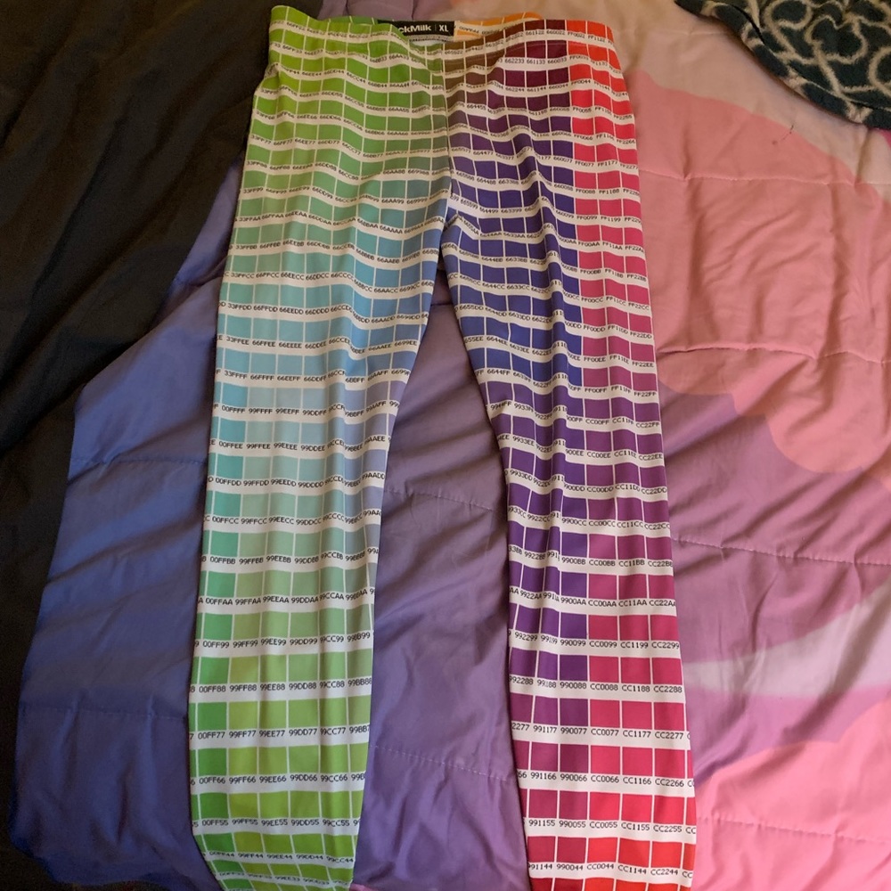 Blackmilk Hex colour leggings